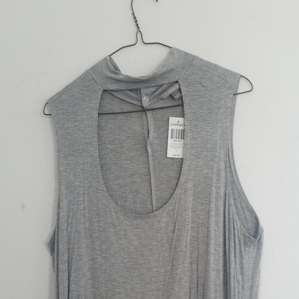 Front Cut Out LOVESICK Shirt Plus Size